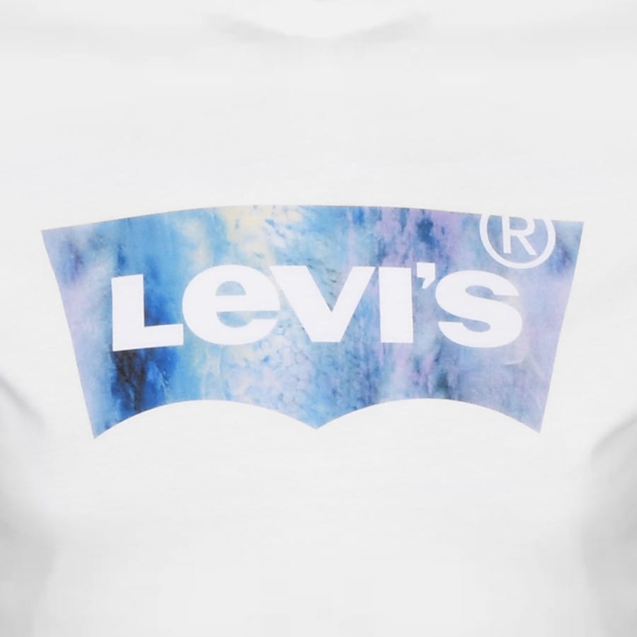 Alternative Image for ProductLevis Logo Crew Neck T Shirt White3